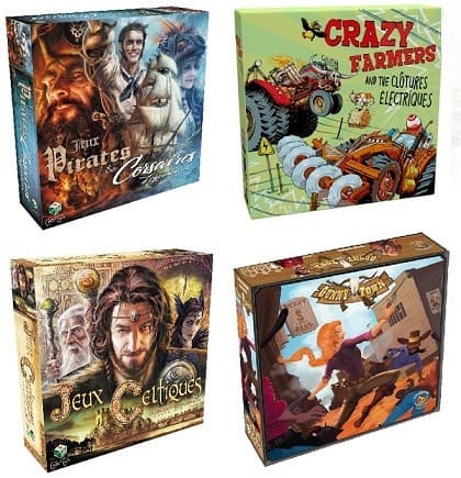 Couverture de l'article : 4 nouveaux jeux de plateau fabriqués à Villebon sur Yvette !