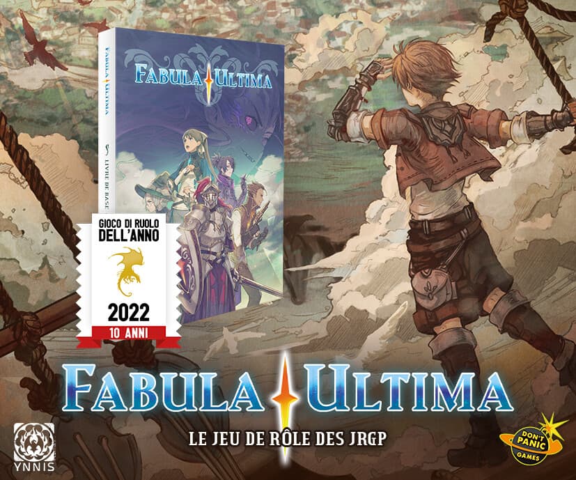 Couverture de l'article : Don't Panic Games entre dans le Jeu de Rôle avec Fabula Ultima !