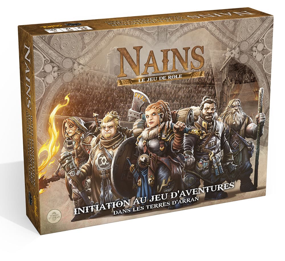 Nains : Nouvelle boite d'initiation en Terre d'Arran