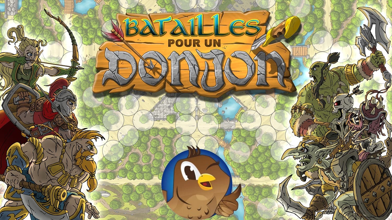 Couverture de l'article : [KS]Batailles Pour un Donjon, C'est parti ! Lien Kickstarter, vidéos...