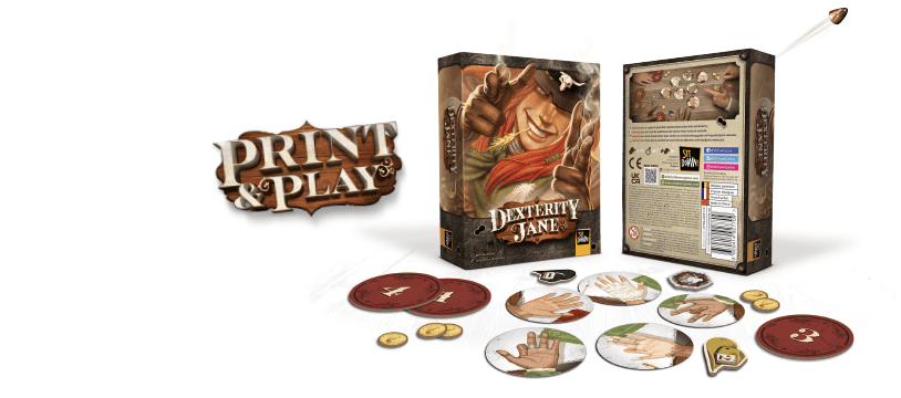 Hey cow-boy! Le Print & Play de Dexterity Jane est dispo!