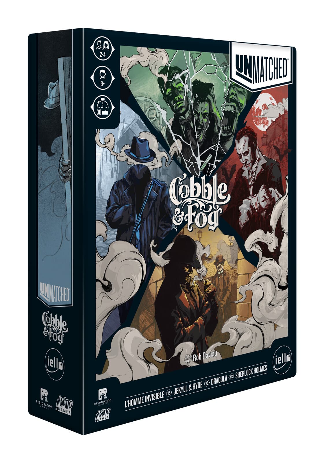 Couverture de l'article : Unmatched Cobble & Fog : La ligue des combattants extraordinaires