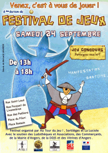 Couverture de l'article : Le jeu dans les rues d'Angers !