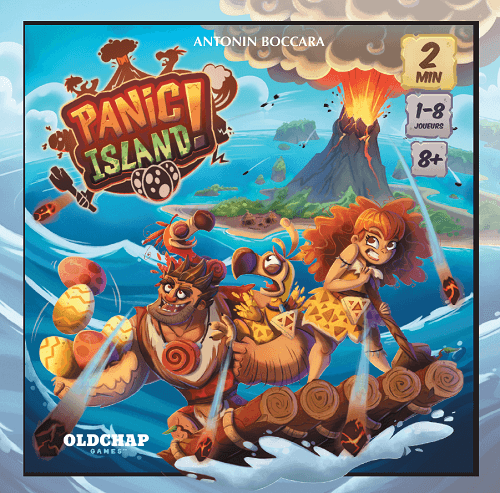Couverture de l'article : PANIC ISLAND ... Fuyez ! Vous avez 2 minutes !