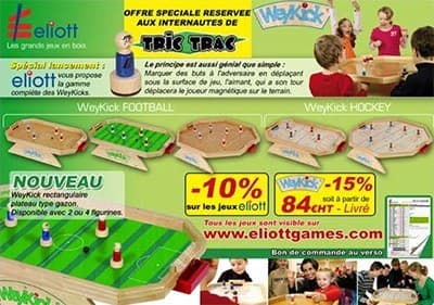 Couverture de l'article : Un WeyKick avec une remise spécial Tric Trac !