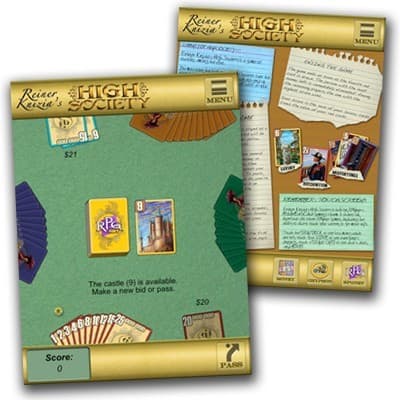 Couverture de l'article : High Society sur Ipad