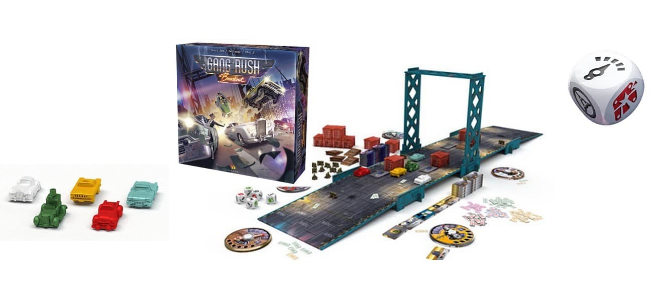 Gang Rush Breakout : Roule, roule, roule... et dégomme-les !