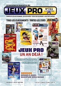 Couverture de l'article : le n°11 de Jeux Pro !