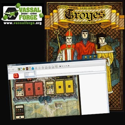 Couverture de l'article : Troyes le module Vassal disponible
