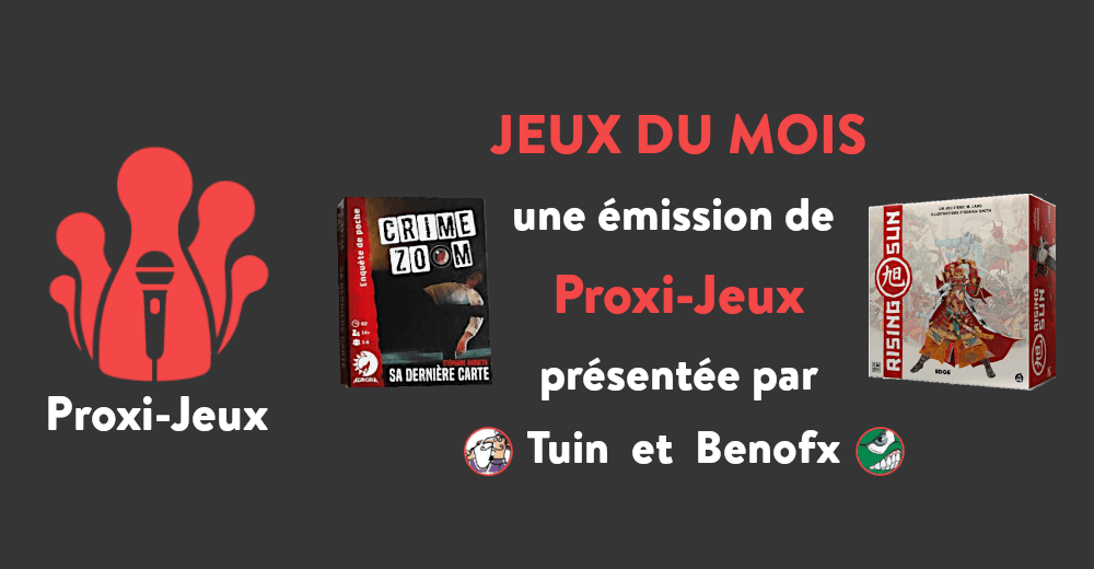 [Jeux du mois] Rising Sun et Crime Zoom