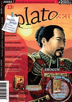 Couverture de l'article : La revue Plato n°13 arrive