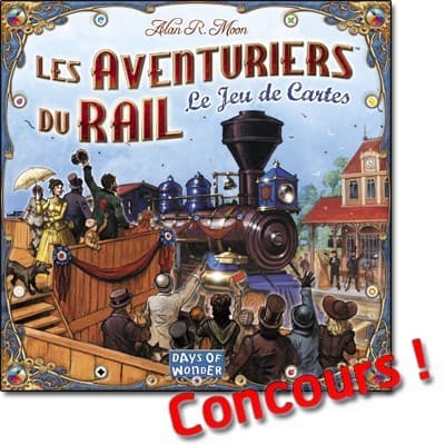 Couverture de l'article : Gagnez des boîte de jeux des Aventuriers du Rail Cartes !