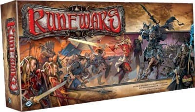 Couverture de l'article : Runewars sur les étals mais en anglais