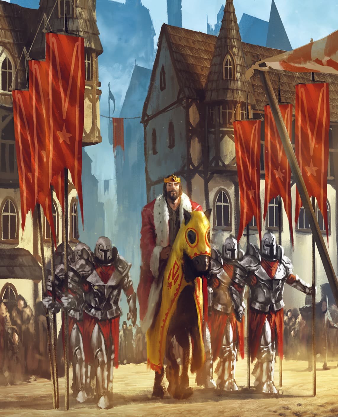 Couverture de l'article : Le Roi en visite a cannes!