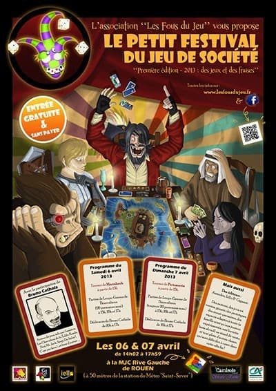 Couverture de l'article : Petit Festival de Jeux de Société à Rouen
