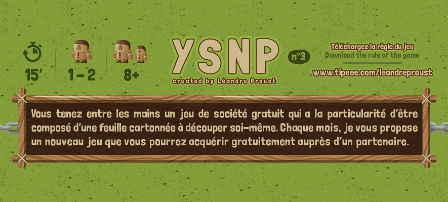 Couverture de l'article : [Free-to-Play] YSNP - le jeu du mois d'avril est disponible !