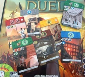 Couverture de l'article : [JEUX A THEME] Sur le Vif: 7 WONDERS DUEL - Mes premières impressions