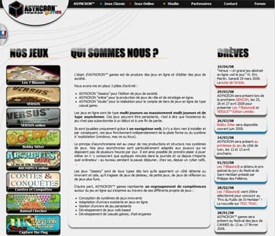 Couverture de l'article : Asyncron s'offre un nouveau site et un nouveau jeu
