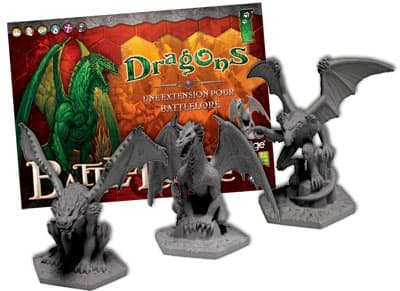 Couverture de l'article : Trois dragons pour Battlelore