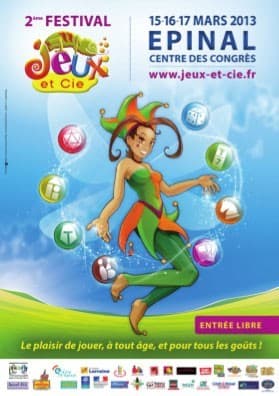 Couverture de l'article : 2° édition du Festival Jeux et Cie d'Épinal