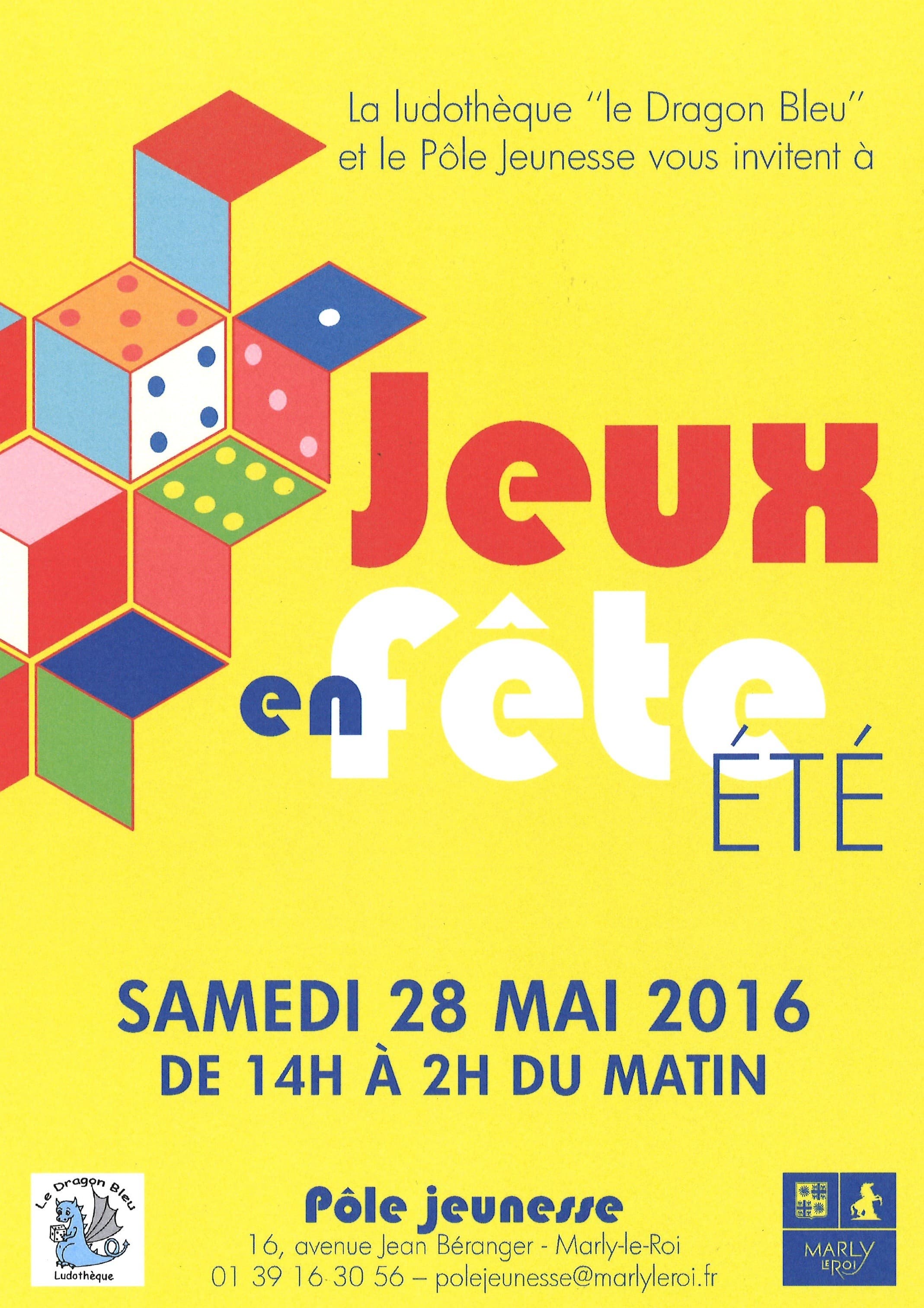 Couverture de l'article : Fête du jeu à Marly Le Roi (78)