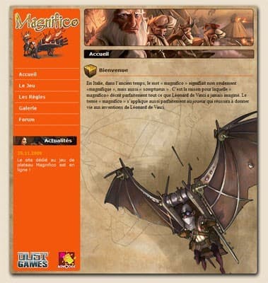 Couverture de l'article : Un site internet pour Magnifico