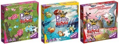 Trois Puzzles Battle dans les boutiques