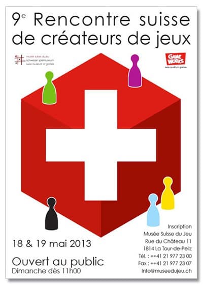 Couverture de l'article : Rencontre de créateurs de jeux au Musée Suisse du Jeu 2013