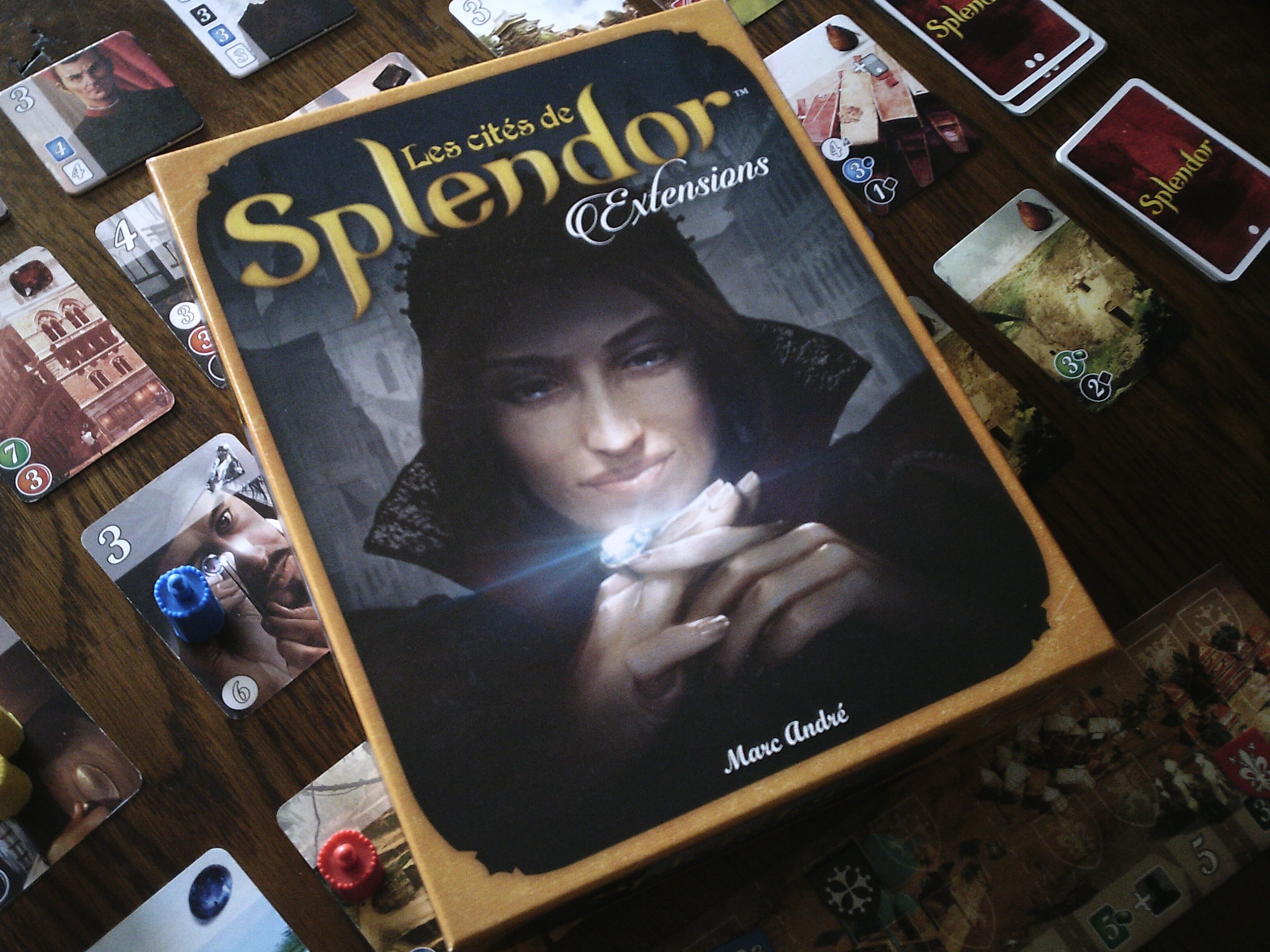 Couverture de l'article : Critique de l’extension Splendor : Les cités de Splendor