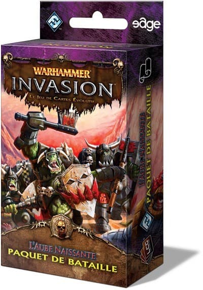 Couverture de l'article : Warhammer - Invasion : L'Aube Naissante en boutique
