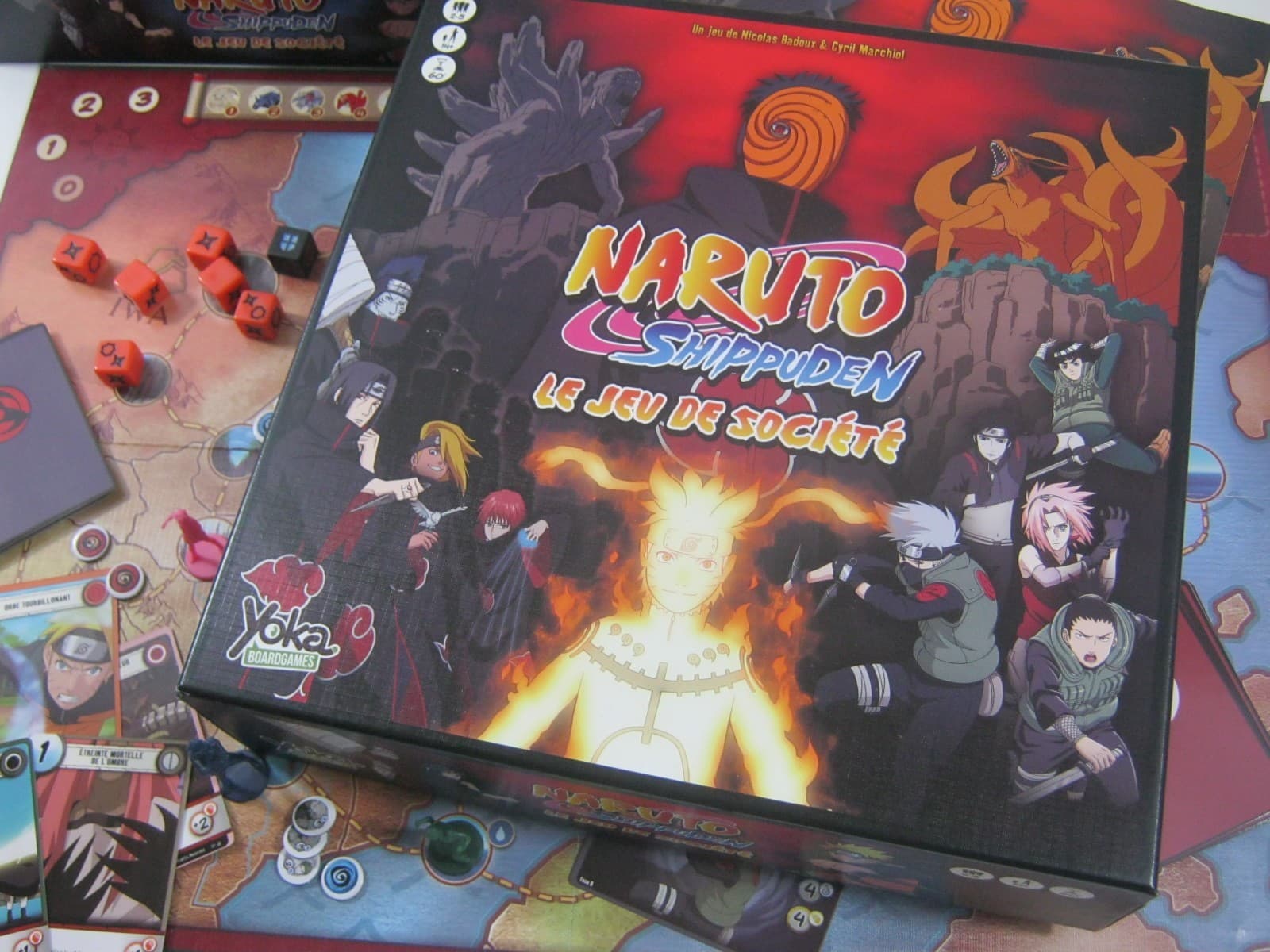 Couverture de l'article : Critique de Naruto Shippuden le jeu de société