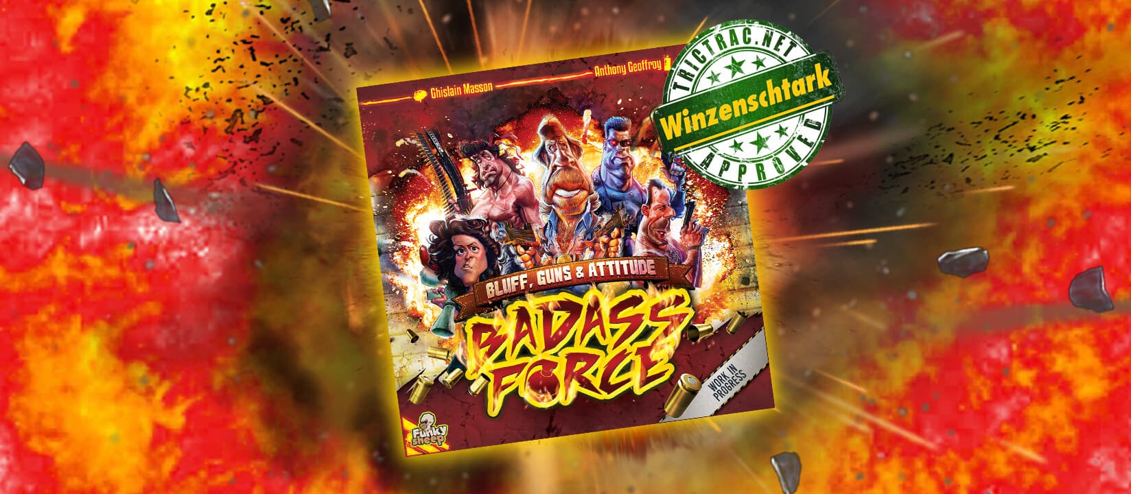Badass Force : les poings sur les yeux dans les yeux