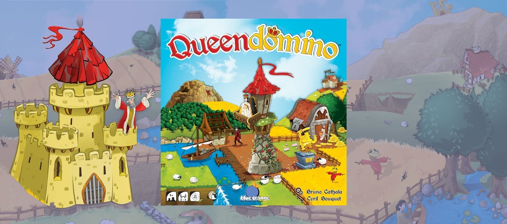 Couverture de l'article : Queendomino : Gelée royale à la Brutus... euh, à la Bruno !