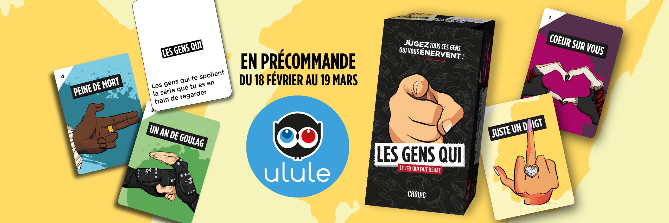 Lancement de la campagne Ulule LES GENS QUI