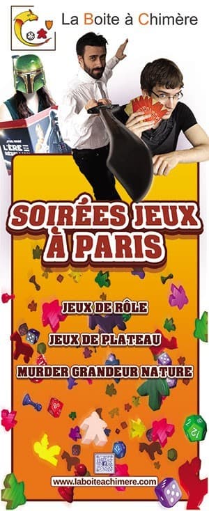 Couverture de l'article : La Boite à Chimère part à l’abordage de Paris est Ludique !