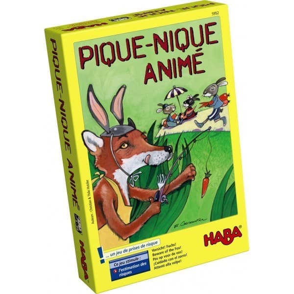 Pique-nique animé chez haba et un peu de mathématiques magiques pour les grands
