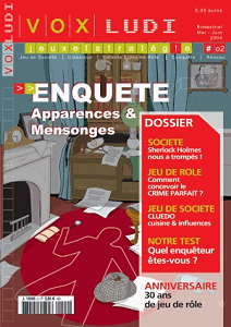 Couverture de l'article : Vox Ludi N°2 le sommaire