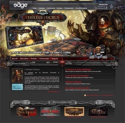 Couverture de l'article : Hosrus Heresy, le mini site et la vidéo sous-titrée