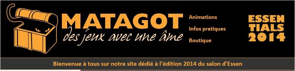 Couverture de l'article : matagot a Essen 2014 : la boutique en ligne EST OUVERTE