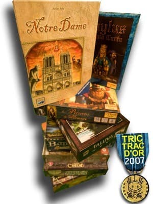 Couverture de l'article : Tric Trac d'Or 2007, les sélectionnés pour Montcuq !