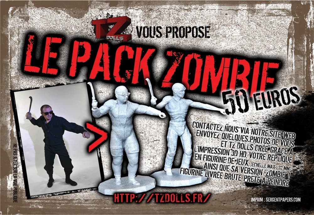 Couverture de l'article : TZdolls présente le Pack Zombie personnalisé