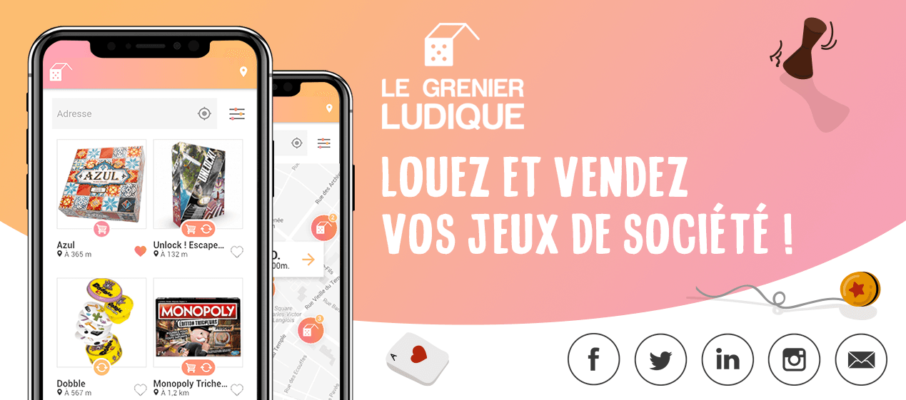 Couverture de l'article : Les petites annonces du Grenier Ludique !