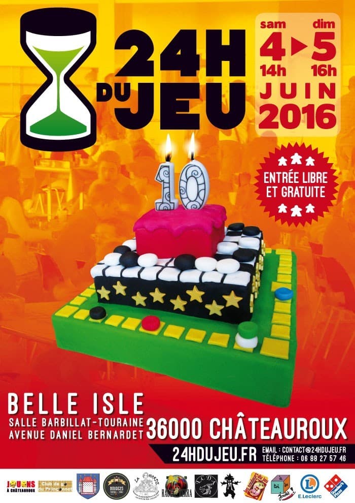 Couverture de l'article : 24h du Jeu de Châteauroux