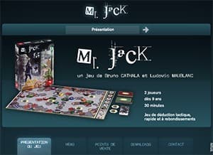 Couverture de l'article : Mr Jack et Hurrican Games, le site web !