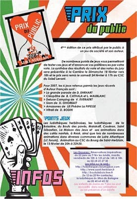 Couverture de l'article : Faîtes vos jeux, le programme !