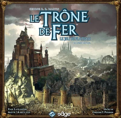 Couverture de l'article : Le Trône de Fer, le jeu de plateau est dispo