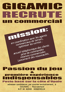 Couverture de l'article : Gigamic embauche !