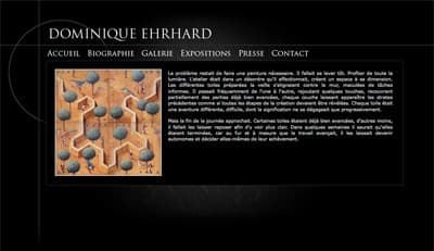 Couverture de l'article : Dominique Ehrhard sur le web