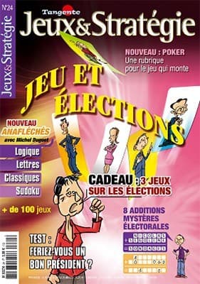 Couverture de l'article : Tangente, Jeux & Stratégie n°24 en kiosque