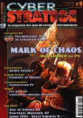 Couverture de l'article : Cyberstratége n°6 en kiosque